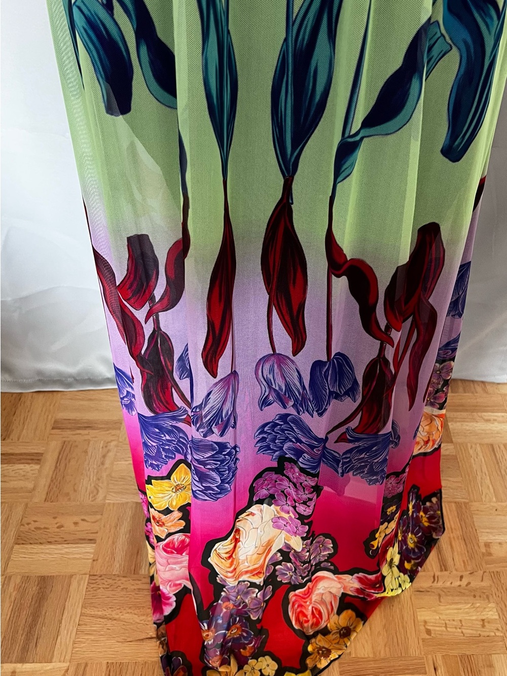 Desigual Floral Maxi Dress - Picture 5 of 8